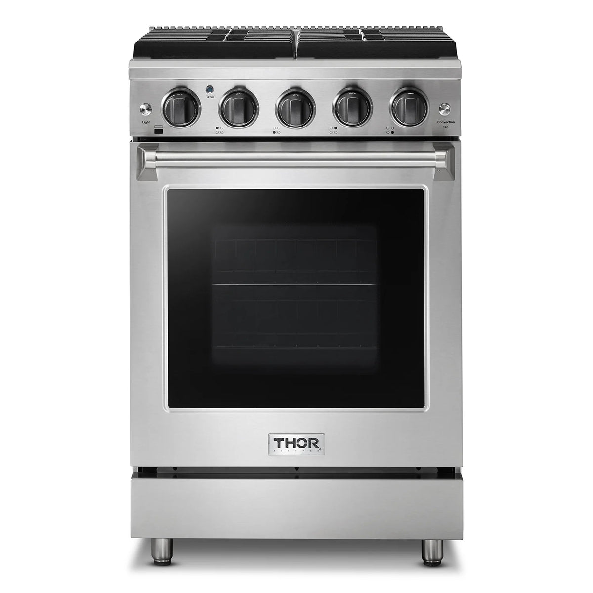 ThorKitchen - 24 Inch Freestanding Range in Stainless Steel