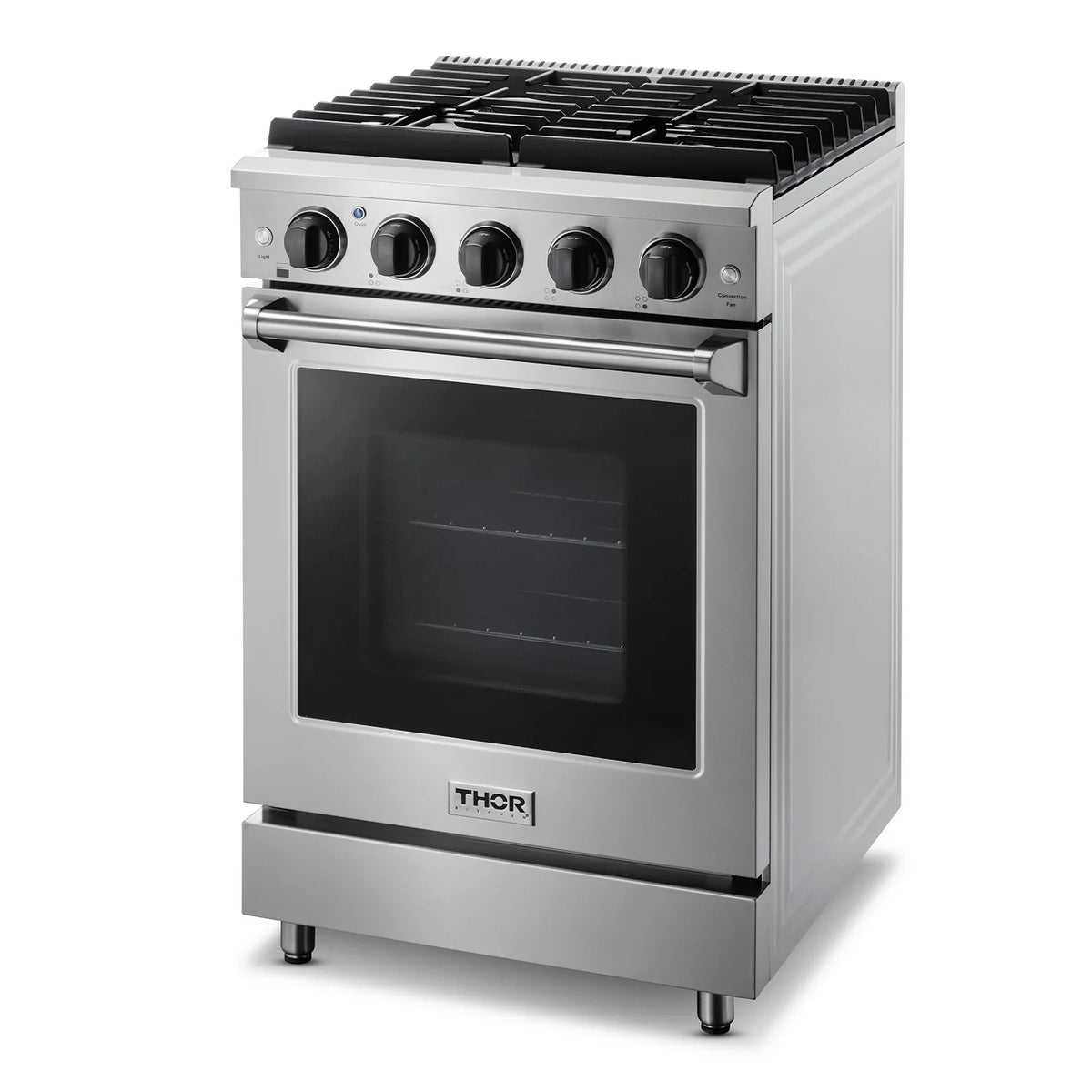 ThorKitchen - 24 Inch Freestanding Range in Stainless Steel