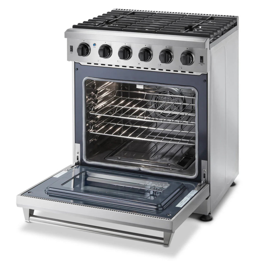 ThorKitchen - 30 Inch Freestanding Range in Stainless Steel
