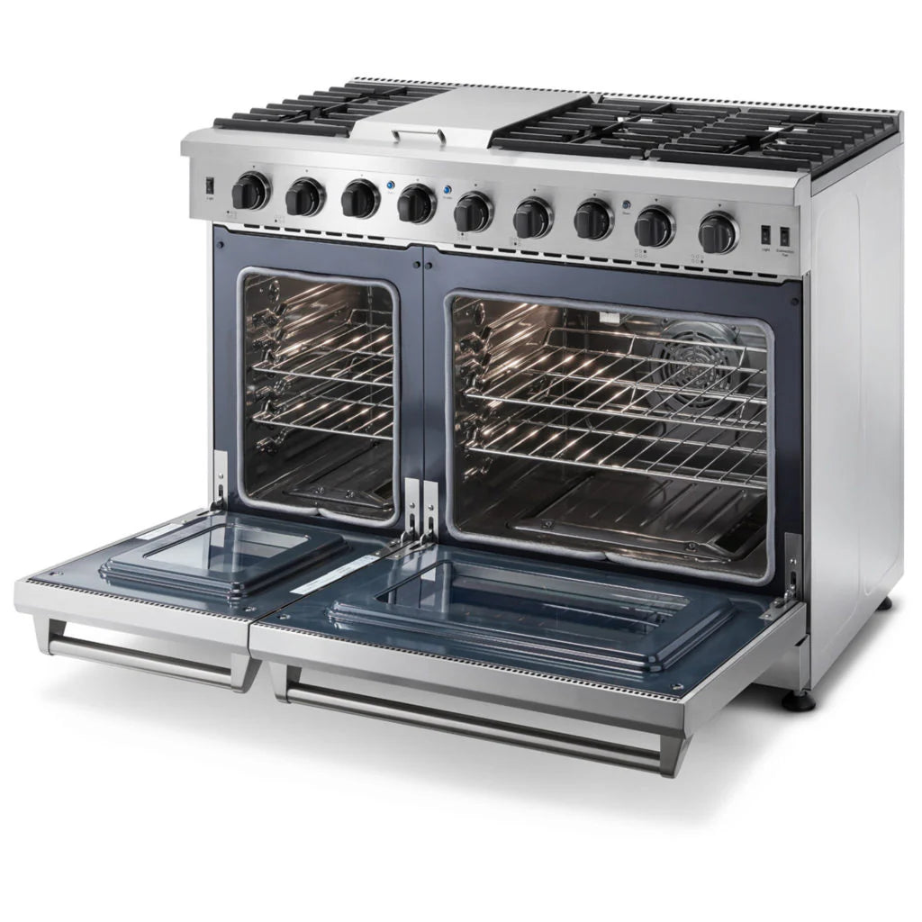 ThorKitchen - 48 Inch Freestanding Range in Stainless Steel