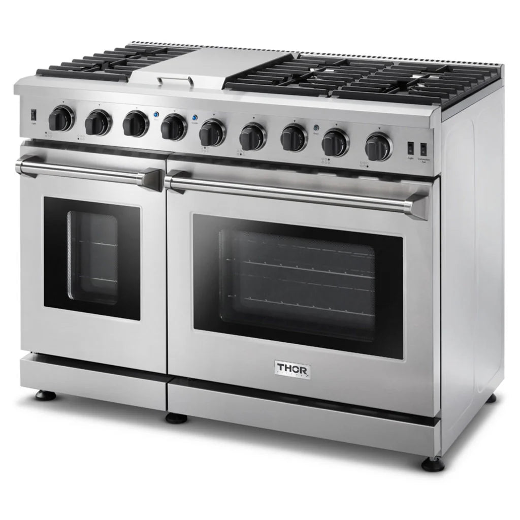 ThorKitchen - 48 Inch Freestanding Range in Stainless Steel