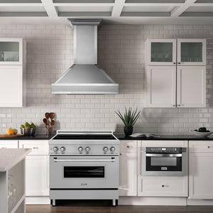 ZLINE 36" 4.6 cu. ft. Induction Range with a 4 Element Stove and Electric Oven in Stainless Steel (RAIND-36)