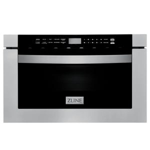 ZLINE 24" 1.2 cu. ft. Built-in Microwave Drawer in Stainless Steel
