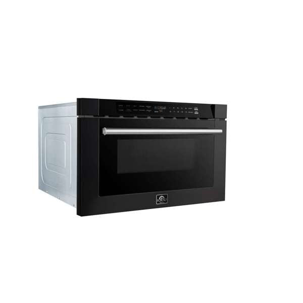 FORNO - Espresso Capoliveri 24&quot; Microwave Drawer in Black