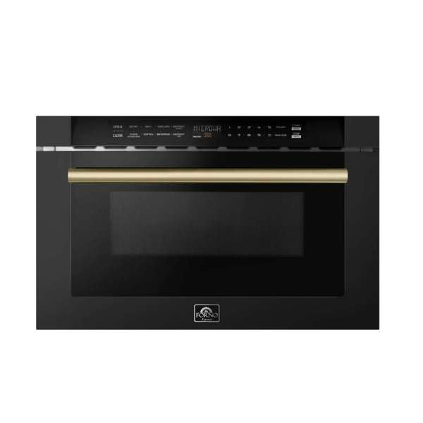 FORNO - Espresso Capoliveri 24&quot; Microwave Drawer in Black
