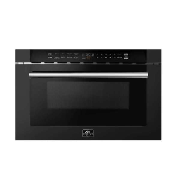FORNO - Espresso Capoliveri 24&quot; Microwave Drawer in Black