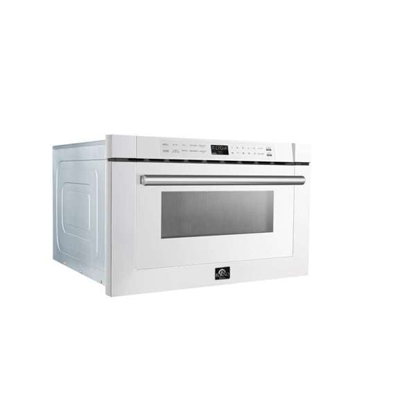 FORNO - Espresso Capoliveri 24&quot; Microwave Drawer in White