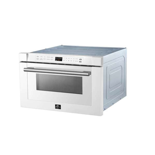 FORNO - Espresso Capoliveri 24&quot; Microwave Drawer in White