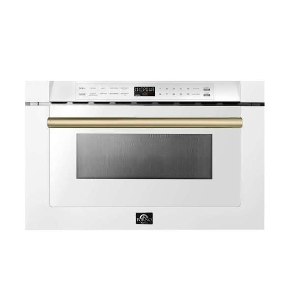 FORNO - Espresso Capoliveri 24&quot; Microwave Drawer in White