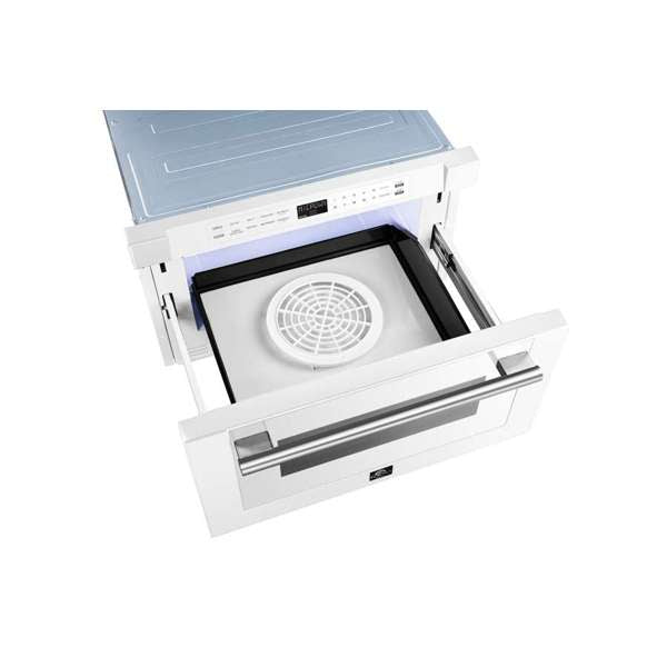 FORNO - Espresso Capoliveri 24&quot; Microwave Drawer in White