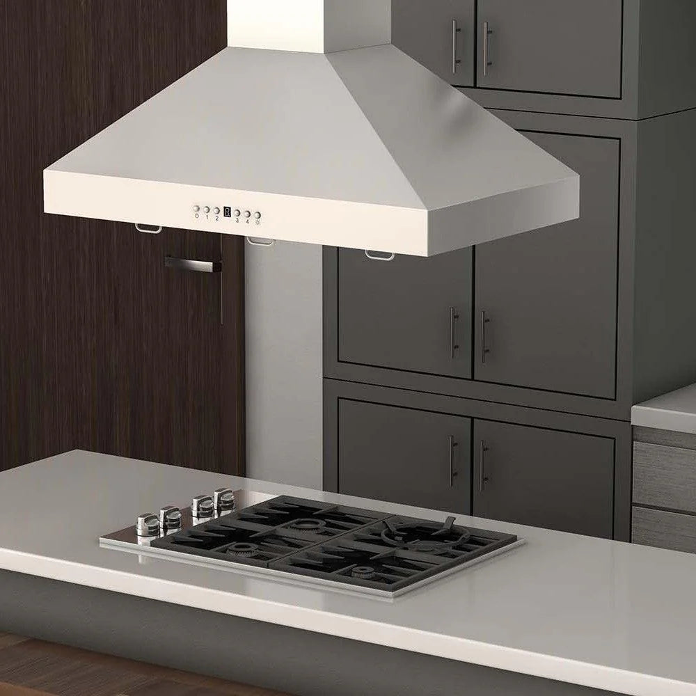 ZLINE - 48&quot; Convertible Island Mount Range Hood in Stainless Steel (KL3i-48)