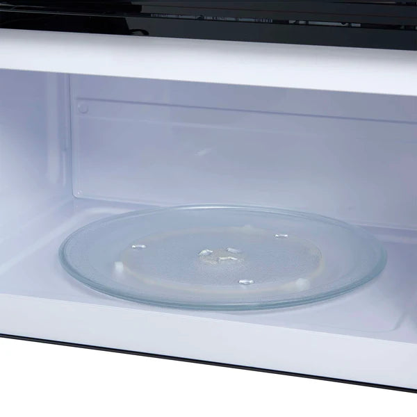 FORNO - Scalo 30-Inch Over the Range Microwave, Black – 1.6 cu.ft, 300 CFM Vent, Touch Control, LED Light