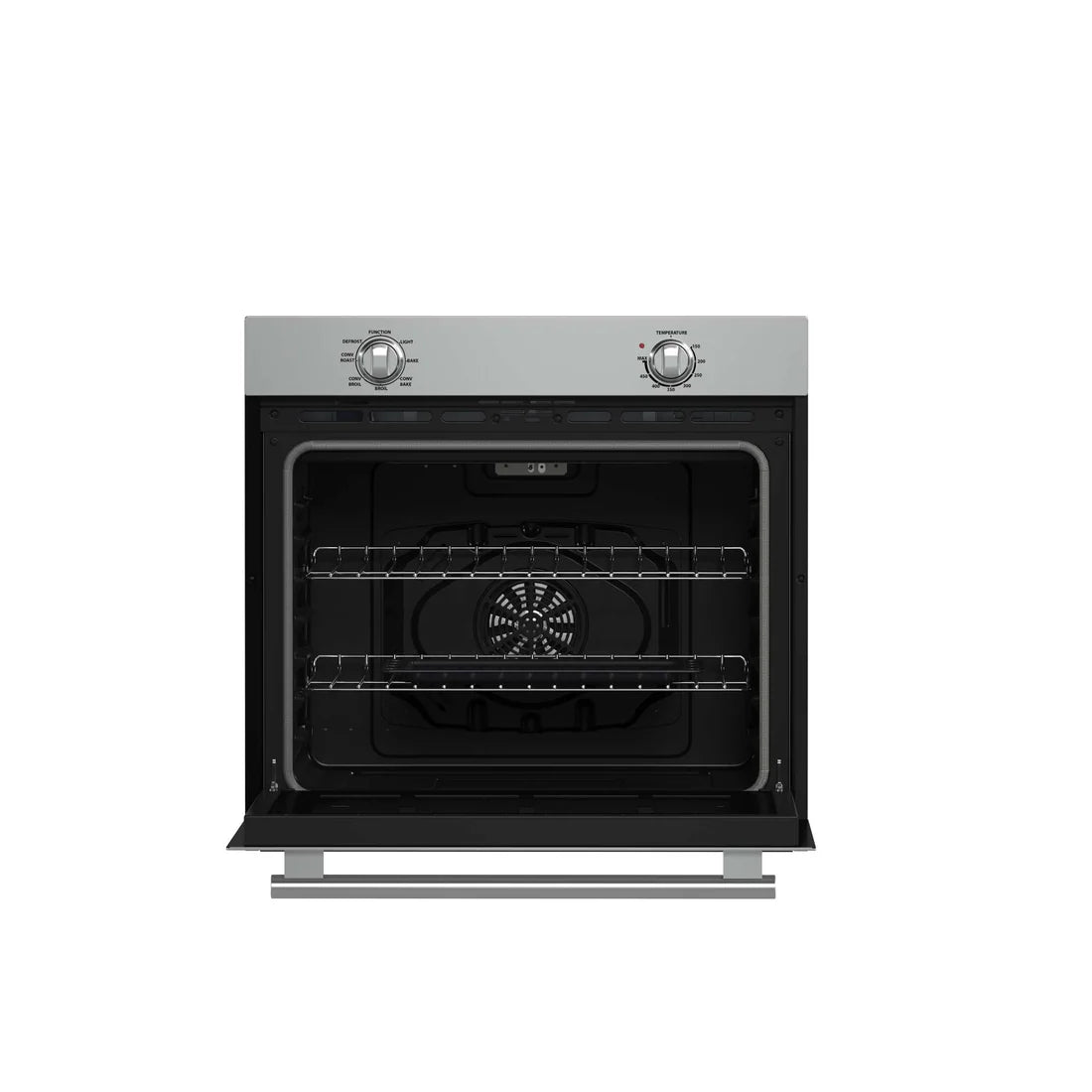 FORNO - Vomero 30-Inch Wall Oven, Stainless Steel, 5 cu.ft Capacity, 3550 Watts Convection, Mechanical Controls, Self-Cleaning Function
