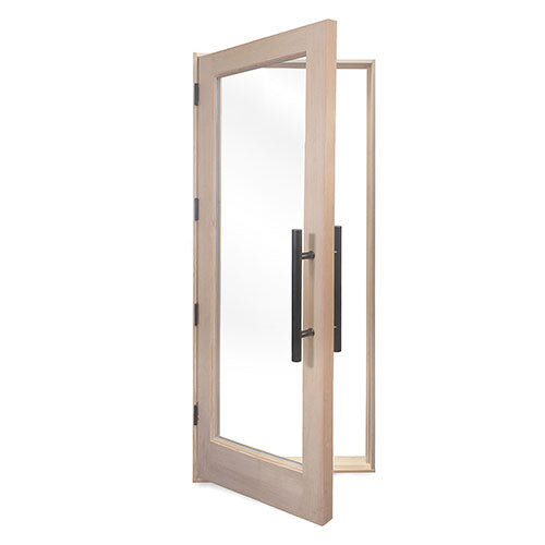 PROSAUNAS - Solid Wood Sauna Door with Insulated Glass, 30" x 80"