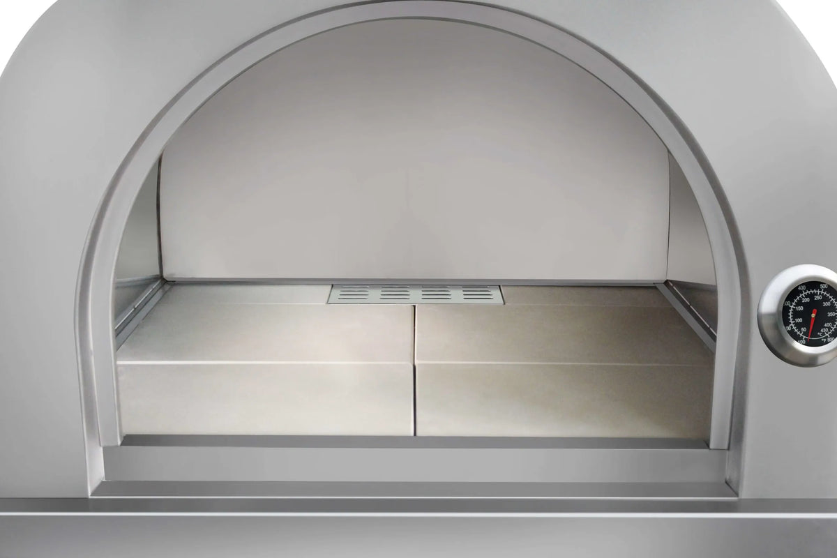 ThorKitchen - Outdoor Kitchen Pizza Oven And Cabinet In Stainless Steel