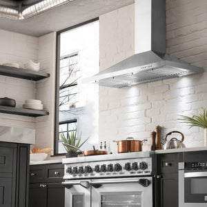 ZLINE - 48" Convertible Vent Outdoor Approved Wall Mount Range Hood in Stainless Steel (KB-304-48)