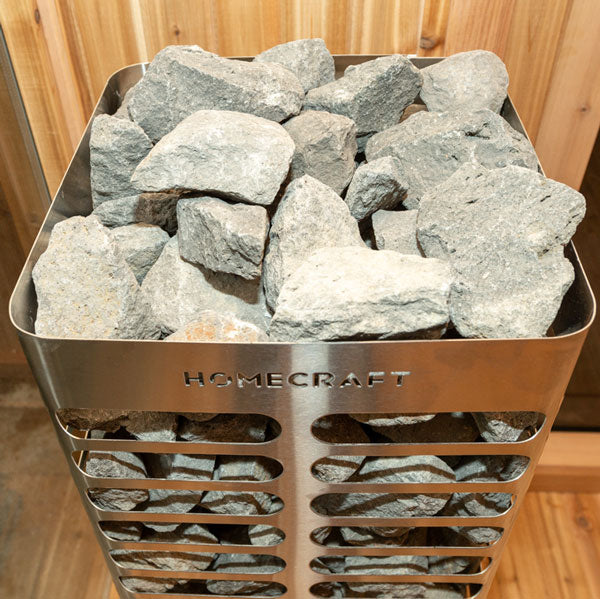 Homecraft Revive Sauna Heater Rocks (200lbs in 5 boxes)