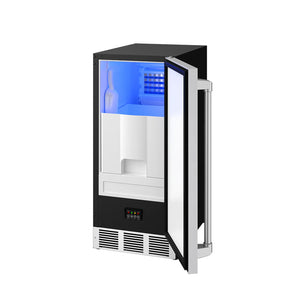 ThorKitchen - 15 Inch Undercounter Built-In/Freestanding Ice Maker in Stainless Steel