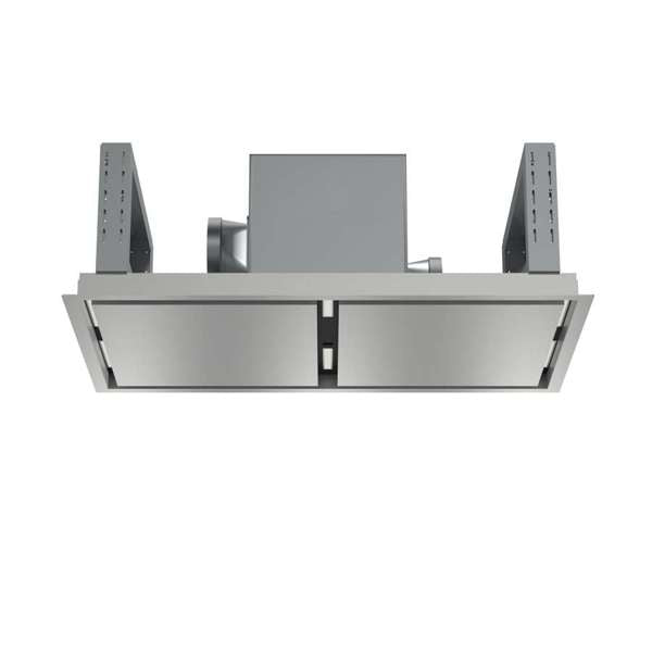 FORNO - Arezzo 44-Inch Recessed Ceiling Range Hood, Dual Motors, 1200 CFM, Hybrid Filters, Remote Control
