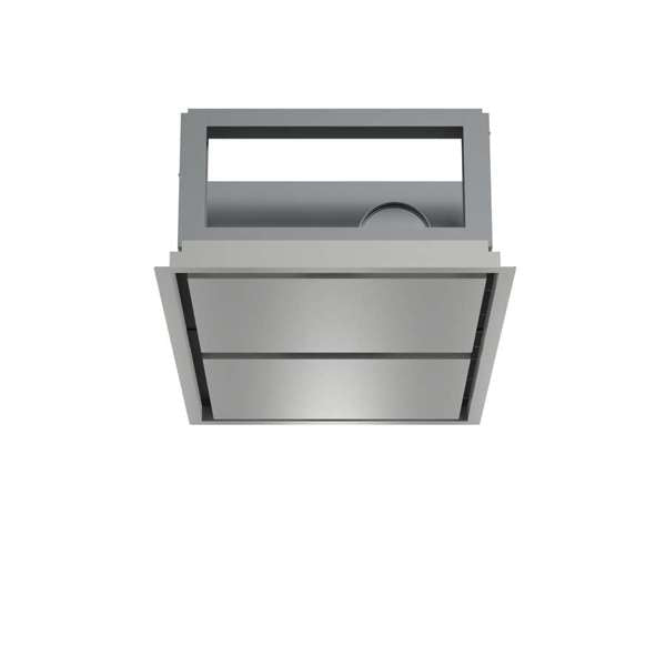 FORNO - Arezzo 44-Inch Recessed Ceiling Range Hood, Dual Motors, 1200 CFM, Hybrid Filters, Remote Control