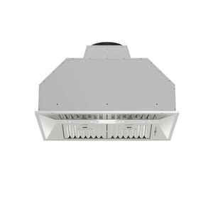FORNO - Altilia 36-Inch Insert Range Hood, Stainless Steel, LED Lighting, Baffle Filters