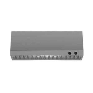 FORNO - Biagio 48-Inch Wall Mounted Range Hood, Stainless Steel, Heavy Duty