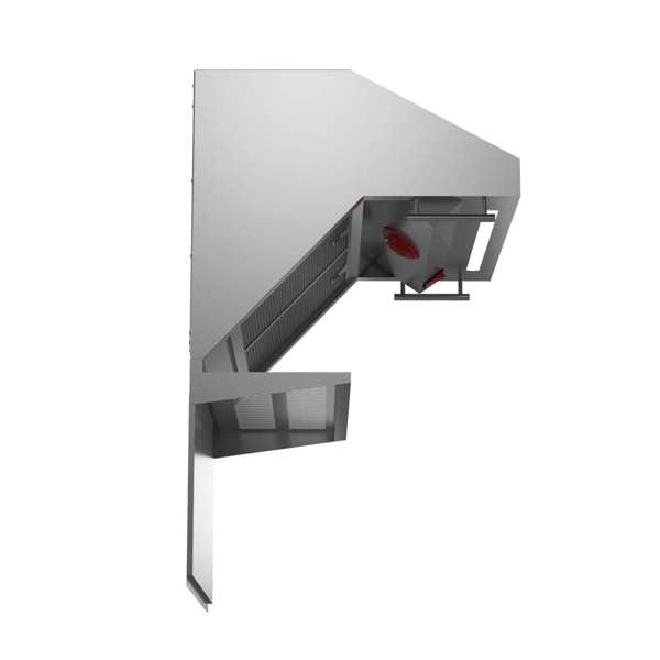 FORNO - Savona 30-Inch Wall Mount Range Hood, Hybrid Filters, Backsplash Included