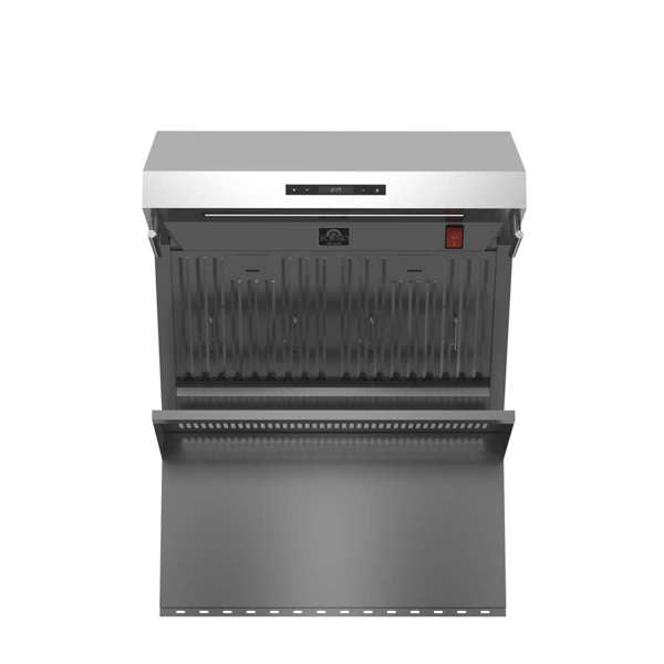 FORNO - Savona 30-Inch Wall Mount Range Hood, Baffle Filters, Backsplash Included