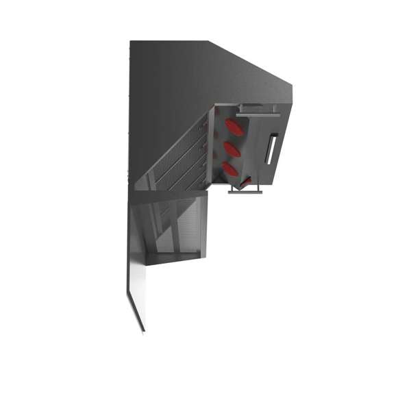 FORNO - Savona 48-Inch Wall Mount Range Hood, Hybrid Filters, Backsplash Included