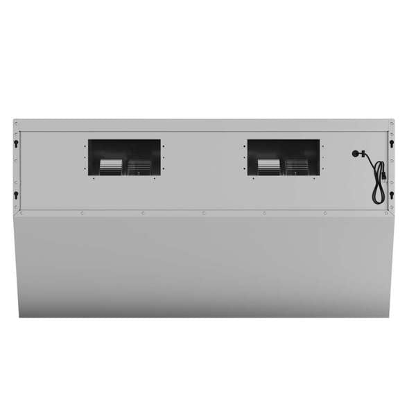 FORNO - Savona 48-Inch Wall Mount Range Hood, Hybrid Filters, Backsplash Included