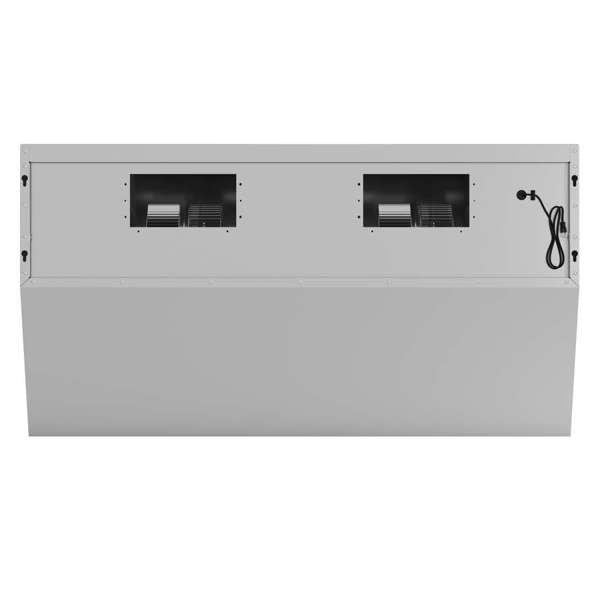 FORNO - Savona 48-Inch Wall Mount Range Hood, Baffle Filters, Backsplash Included