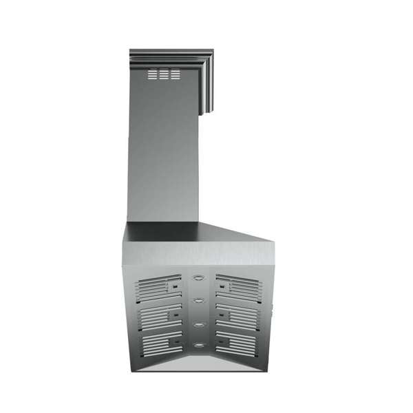 FORNO - Orvieto 48-Inch Wall Mount Range Hood, LED Lighting, Heavy Duty, Stainless Steel