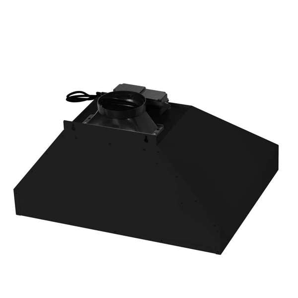 FORNO - Aria 30 Inch Wall-Mounted Range Hood in Black