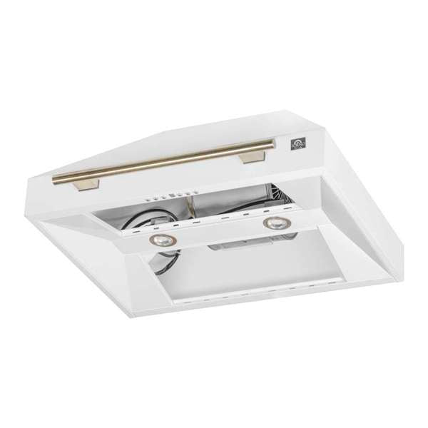 FORNO - Aria 30 Inch Wall-Mounted Range Hood in White