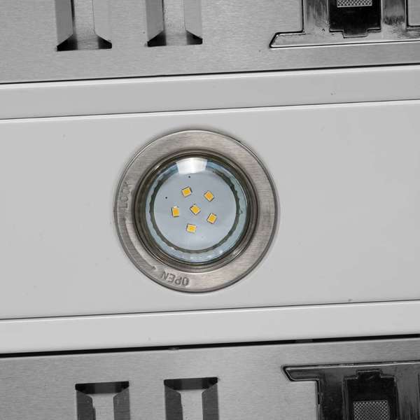 FORNO - Aria 30 Inch Wall-Mounted Range Hood in White