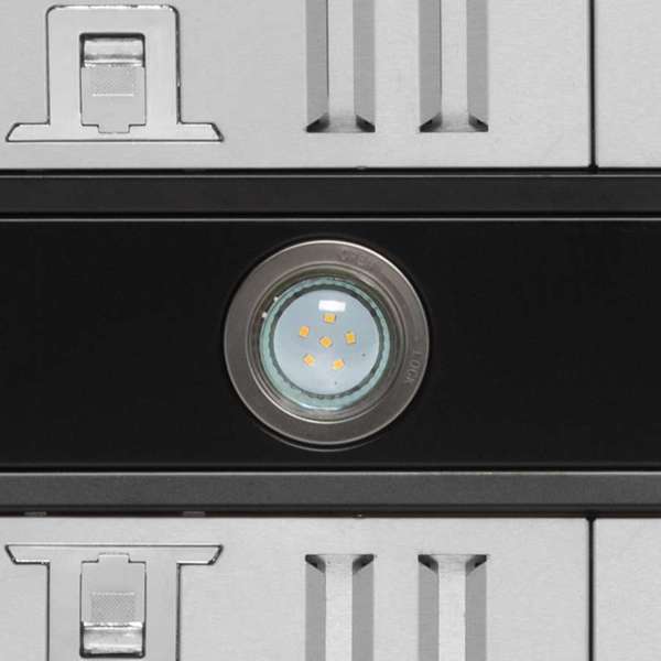 FORNO - Aria 60 Inch Wall-Mounted Range Hood in Black