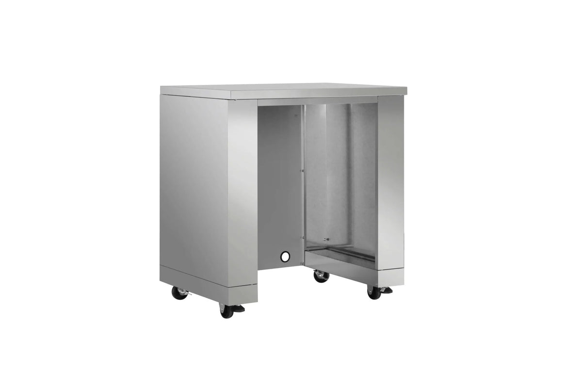 ThorKitchen - Outdoor Kitchen Refrigerator Cabinet in Stainless Steel
