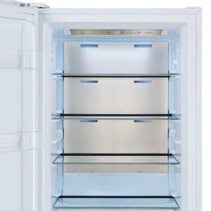 FORNO - Maderno 28" Built-In Convertible Refrigerator in White, 13.6 cu.ft. Left Swing with Decorative Grill - 32" Wide