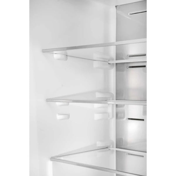 FORNO - Custodia 48" Bottom Freezer combo, 20.6 cf., Ice Maker, Total No frost, Black, Antique Brass handles