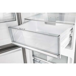 FORNO - Custodia 48" Bottom Freezer combo, 20.6 cf., Ice Maker, Total No frost, Stainless Steel handles