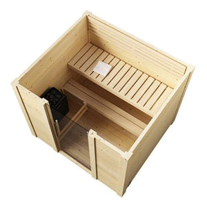 SaunaLife - Model G2 Outdoor Home Sauna Kit