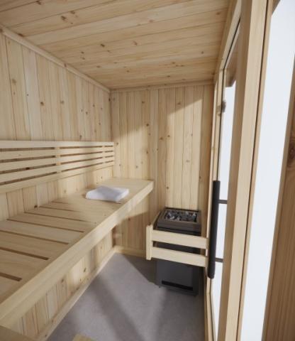 SaunaLife - Model X6 Indoor Home Sauna