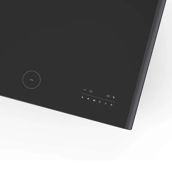 FORNO - Evoluto Tavolo 51-Inch Black Smart Coffee Table – Dual Refrigerator Drawers, Bluetooth 5.0 Audio, Wireless Charging &amp; RGB Ambient Light