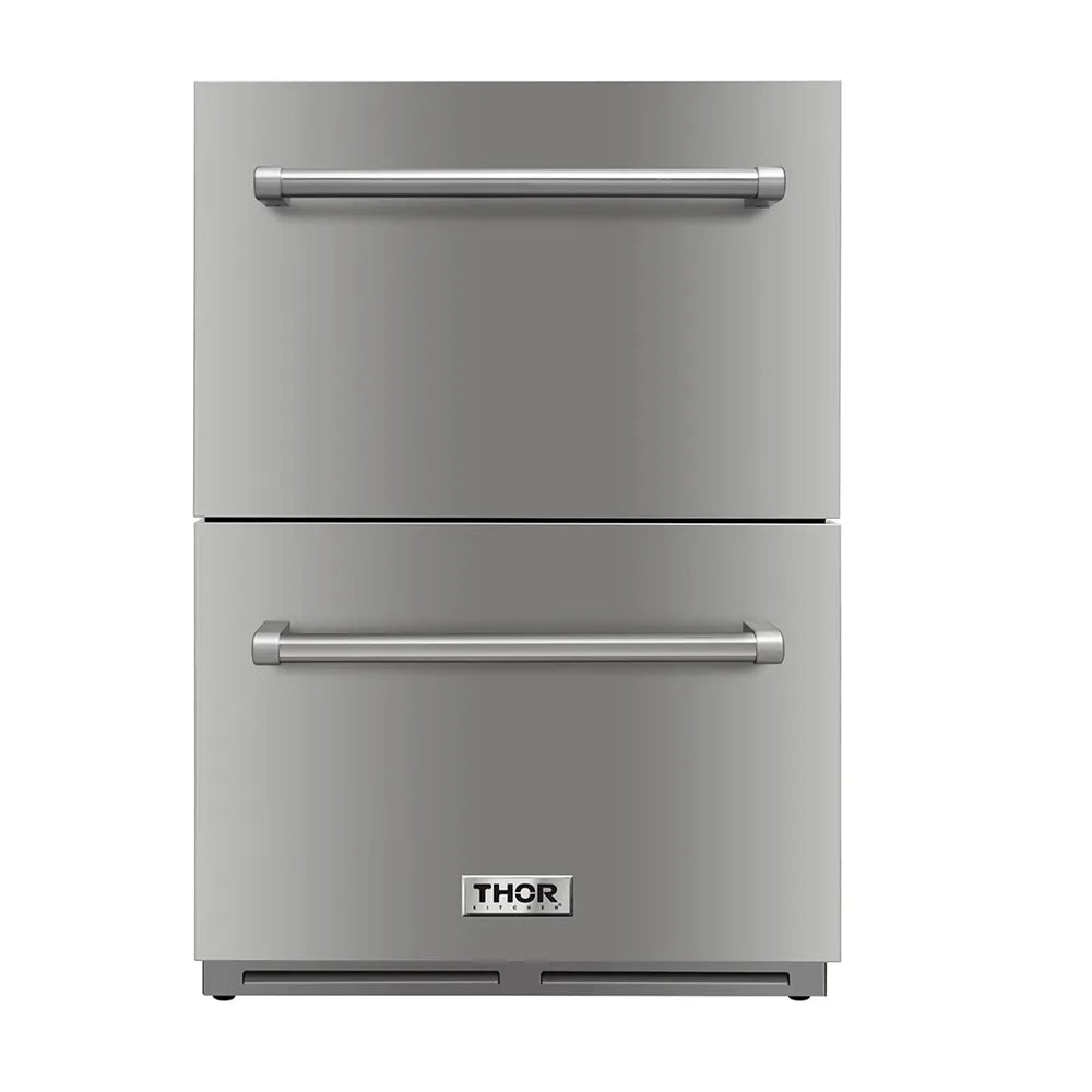 ThorKitchen - 24 Inch Indoor Refrigerator Drawer in Stainless Steel