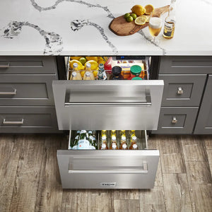 ThorKitchen - 24 Inch Indoor Refrigerator Drawer in Stainless Steel