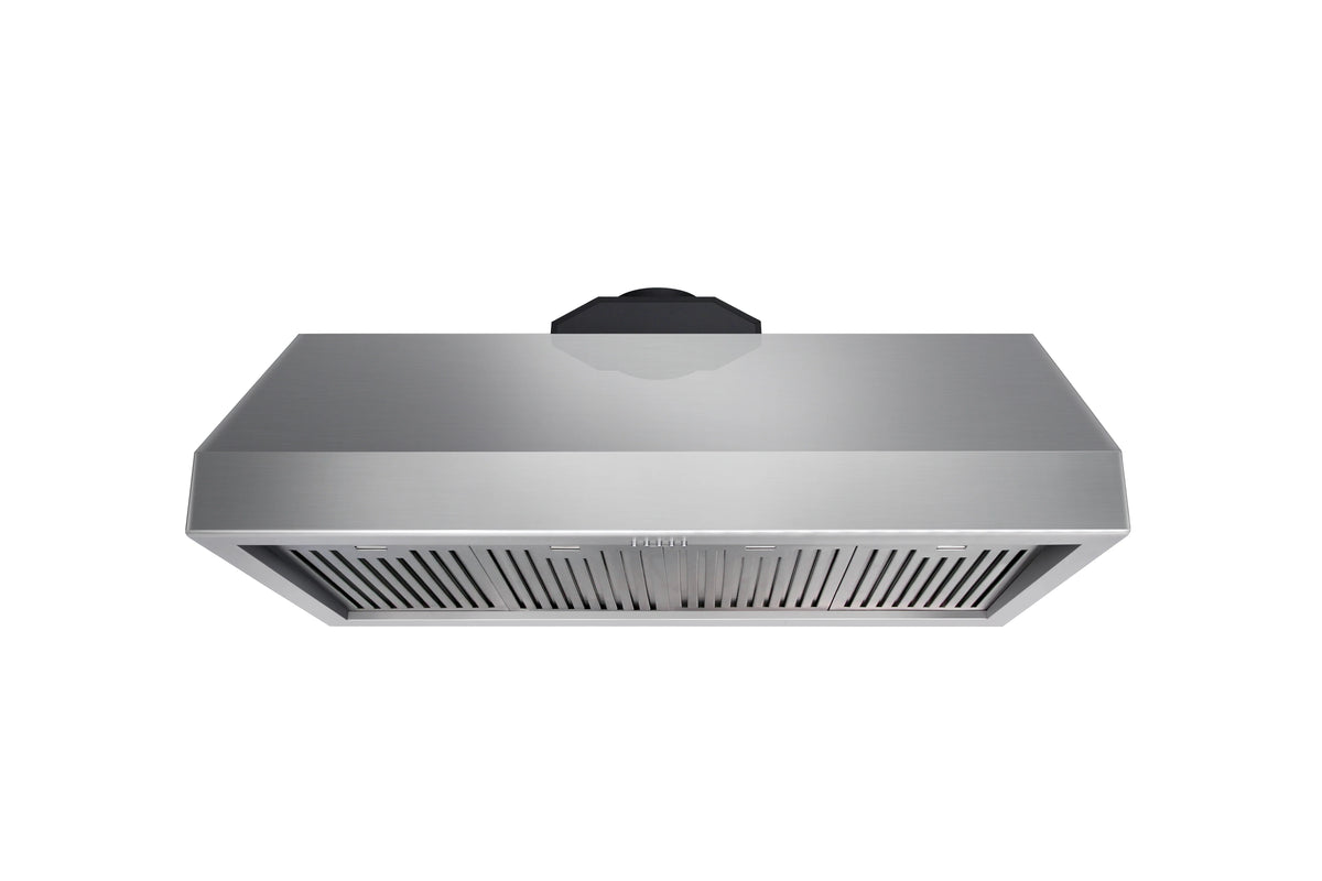 ThorKitchen - 48 Inch Professional Range Hood, 16.5 Inches Tall in Stainless Steel