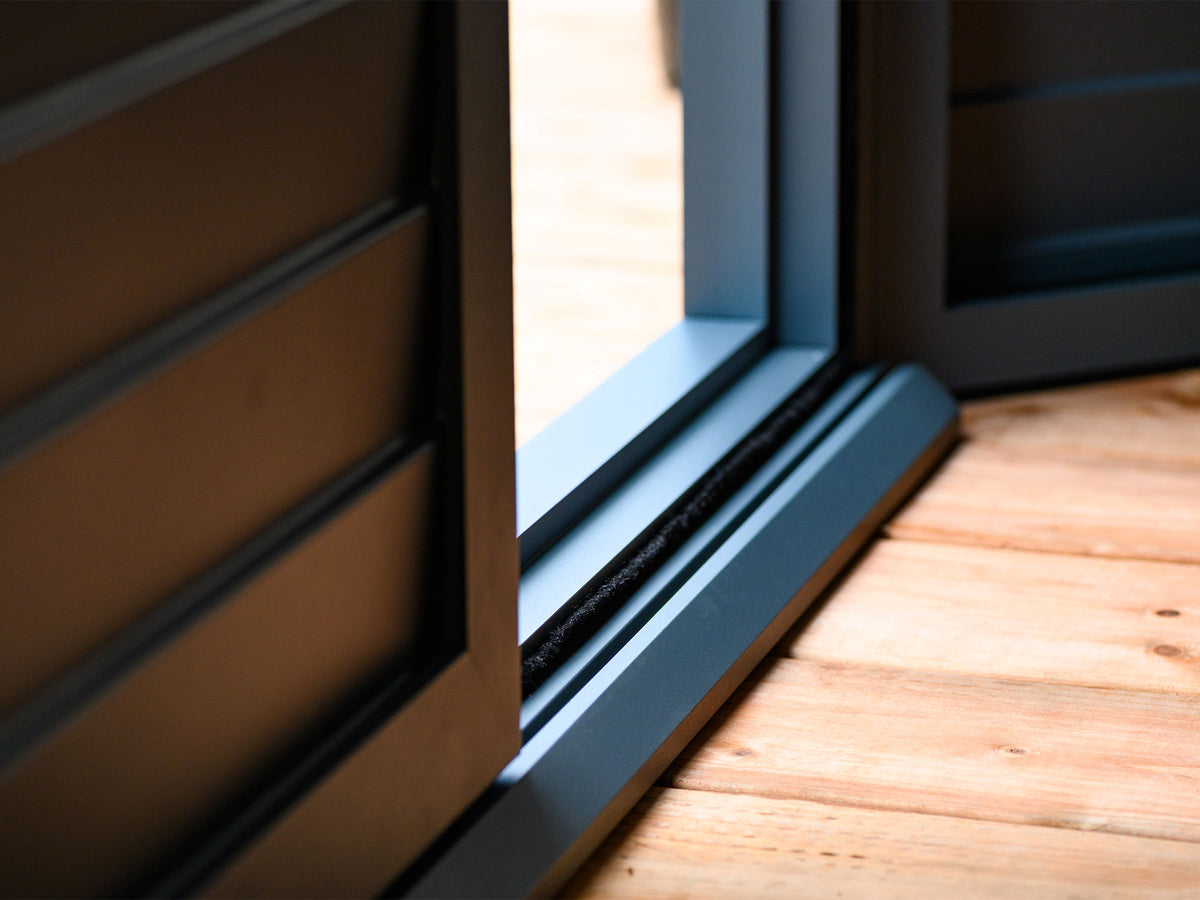 Gazebo Penguin - Florence Slate Wall Mounted Solarium Metal Roof