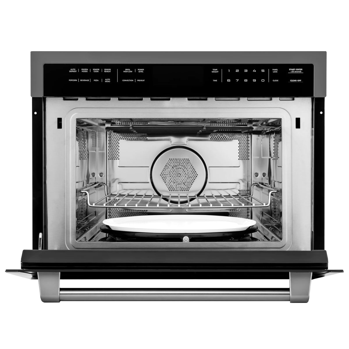 ZLINE 24&quot; 1.6 cu ft. Built-in Convection Microwave Oven in Stainless Steel with Speed and Sensor Cooking