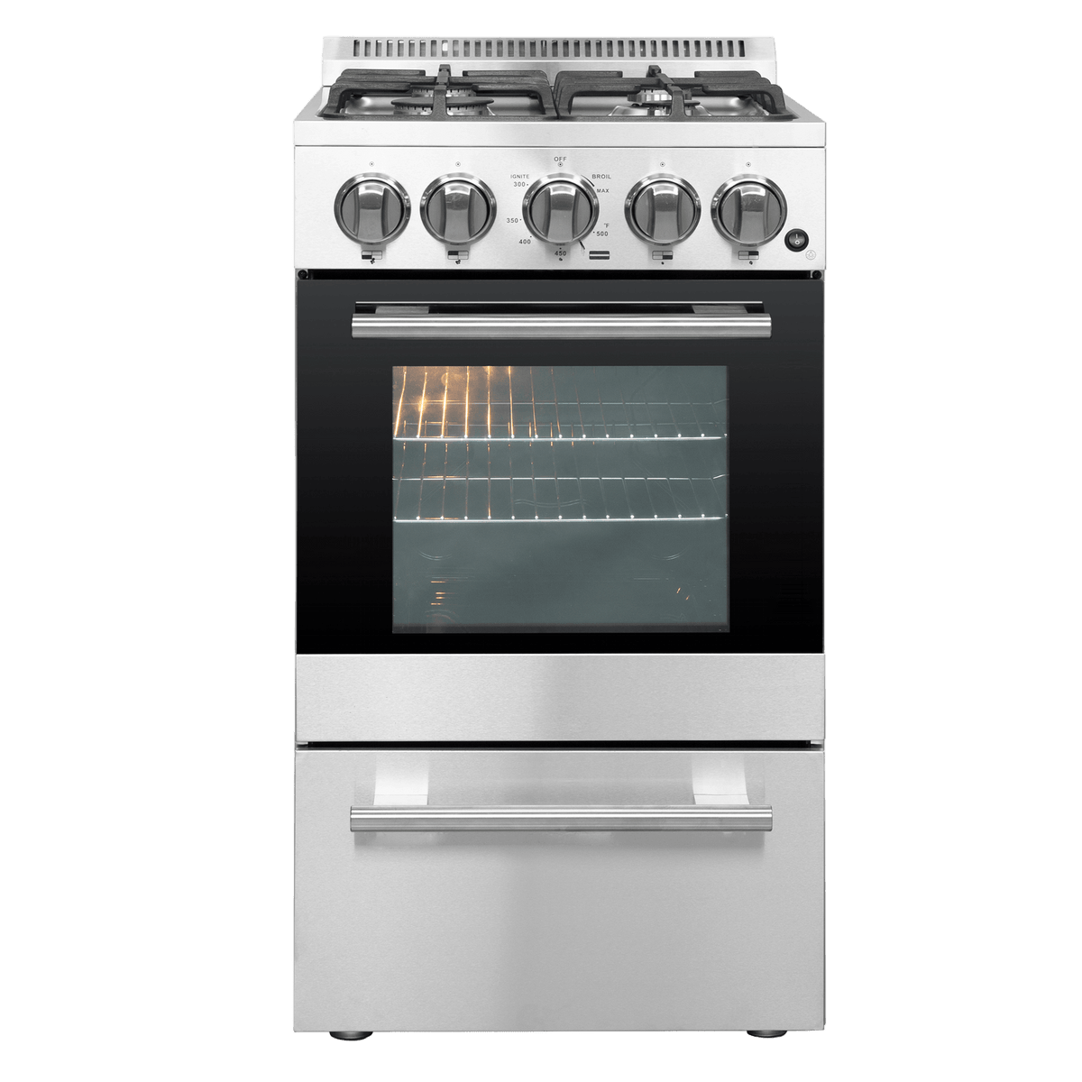 FORNO - Lamazze 20″ Freestanding Gas Range