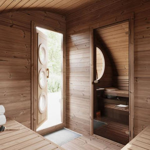 SaunaLife - Model G11 Outdoor Home Sauna Kit